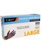 Large Blue Vinyl Glove Powder Free