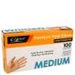 Medium Clear Vinyl Glove - Powder Free