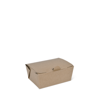 X-Small Food Box Takeaway Kraft Brown