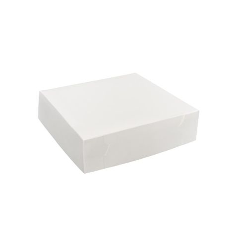 10 x 10 x 2.5 Milkboard Cake Box