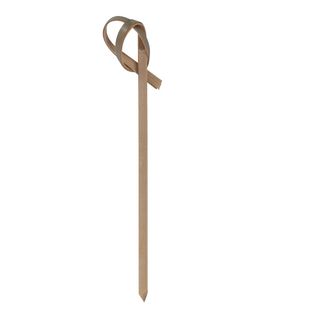 100mm Natural Knotted Skewer