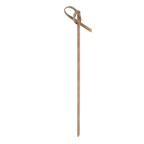 120mm Natural Knotted Skewer