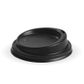 6/8oz  Bio Plastic Black Hot Cup Lid