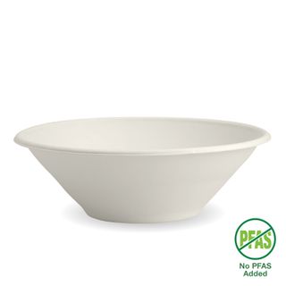 32oz (946ml) Sugarcane Bowl - White