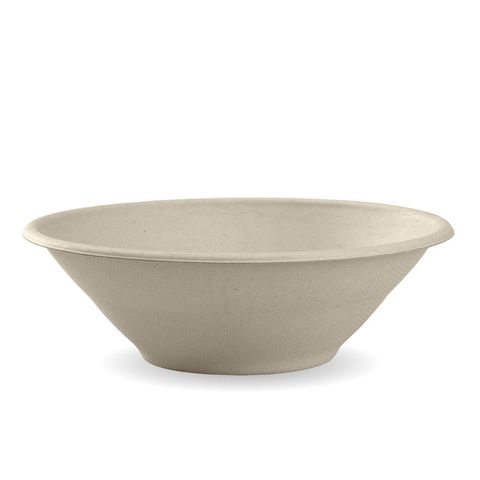 32oz (946ml) Sugarcane Bowl - Natural