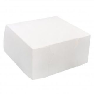 8 x 8 x 4 Milkboard Cake Box