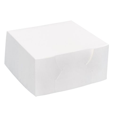 7 x 7 x 3 Milkboard Cake Box