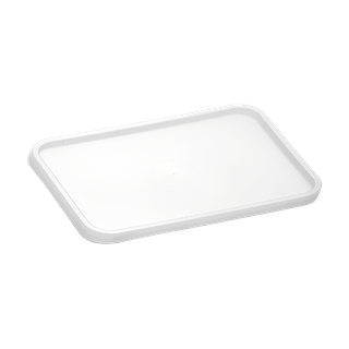 Plastic Rectangle Freezer Grade Lid