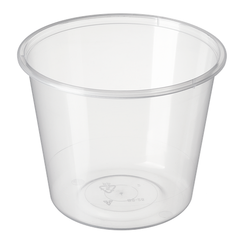 630ml Plastic Round Container