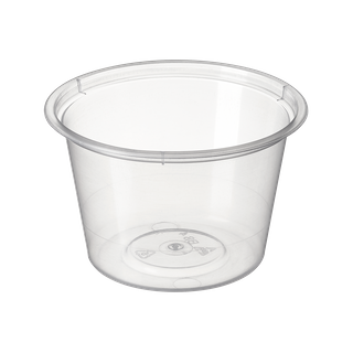 3.5oz (100ml) Round Plastic Container