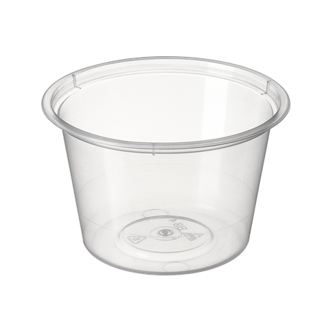 3.5oz (100ml) Round Plastic Container