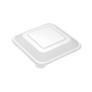 350ml Square Clear Dome Lid