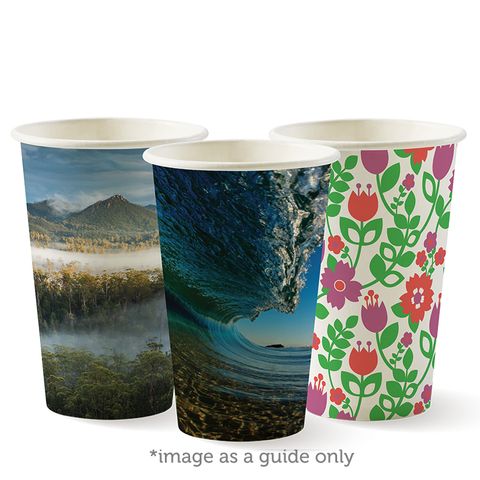 12oz Bio (80mm) Single Wall Art Cup