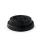 4oz Bio Cup Plastic Sipper Lid - Black