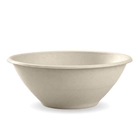 40oz (1180ml) Sugarcane Bowl - Natural