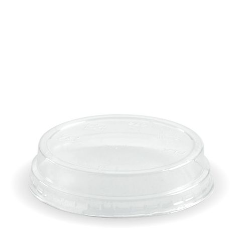 60 - 280ml PLA Dome Lid (No Hole)