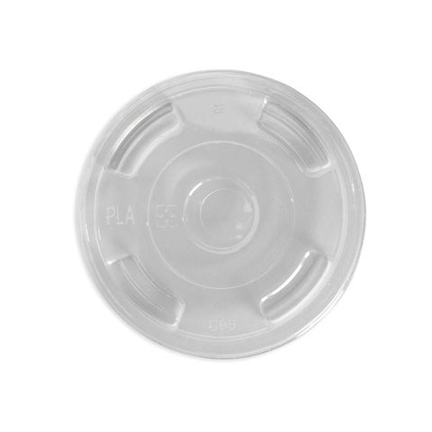 300 - 700ml PLA Clear Flat Slot Lid