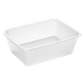 1000ml Rectangle Container Freezer Grade