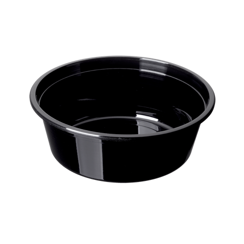 8oz (280ml) Black Microwave Container