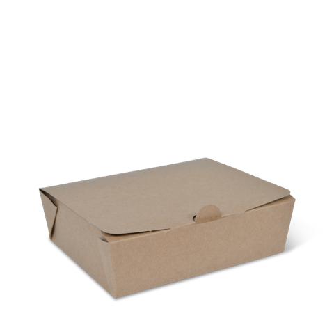 Medium Food Box Takeaway Kraft Brown