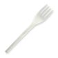 6in (15cm ) PLA Fork - White