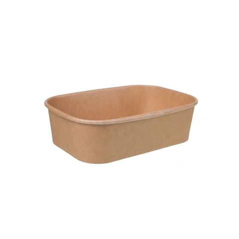 650ml (Small) Food Tub - Kraft