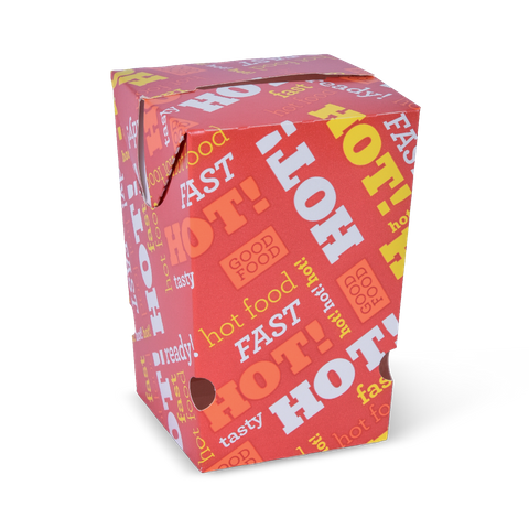 Large Hot Food Chip Box