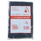 73lt LD Heavy Duty Black Bin Liner