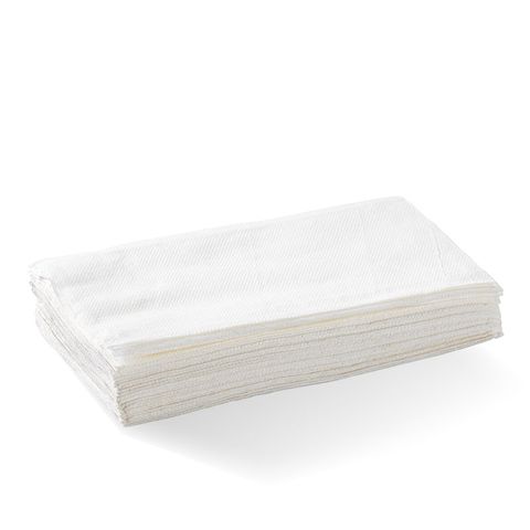 Quilted Express Napkin - White