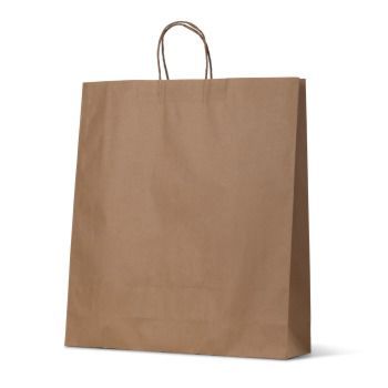 B3 Twist Handle Paper Carry Bag -  Kraft