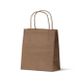 Petite Twist Handle Carry Bag -  Kraft