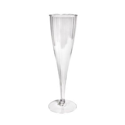 200ml Plastic 2 Peice Champagne Flute