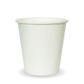 6oz Bio Single Wall White Hot Cup