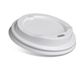 6/8/10oz Plastic Hot Cup Lid - White