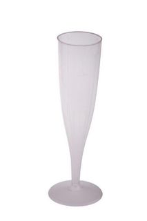 135ml PET One Peice Champagne Flute