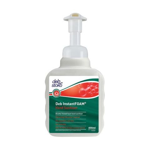 Deb 400ml Alcohol Foam Sanitiser Bottle