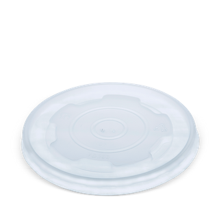 Flat PP Lid suits BWL16 - Paper Bowl