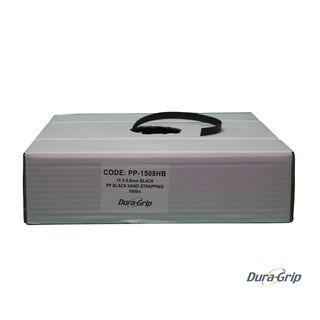 15mm PP Black Heavy Band Strapping - Box