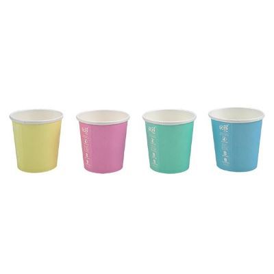 8oz(Uni)Aqueous Single Wall Cup - Pastel