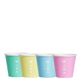 8oz(Uni)Aqueous Single Wall Cup - Pastel