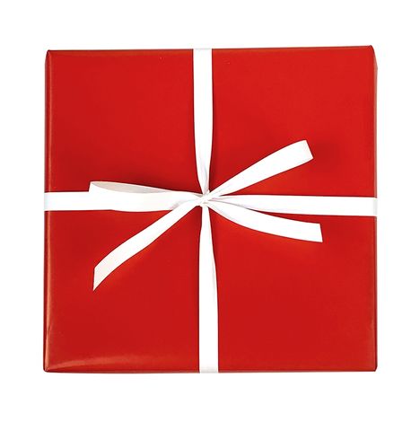 Gift Wrap - 50cm Plain Red