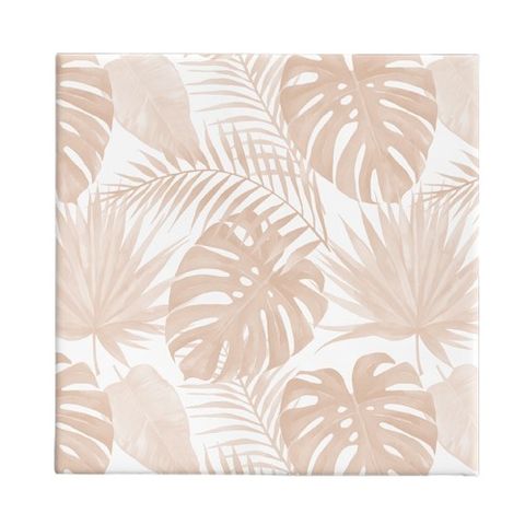 Gift Wrap - 60cm Tropical Leaves Beige