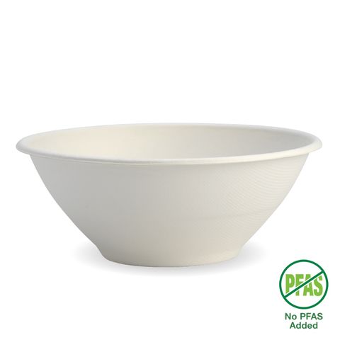 40oz (1180ml) Sugarcane Bowl - White