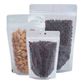 250g Stand Up Pouch Blk/Clr with Zip