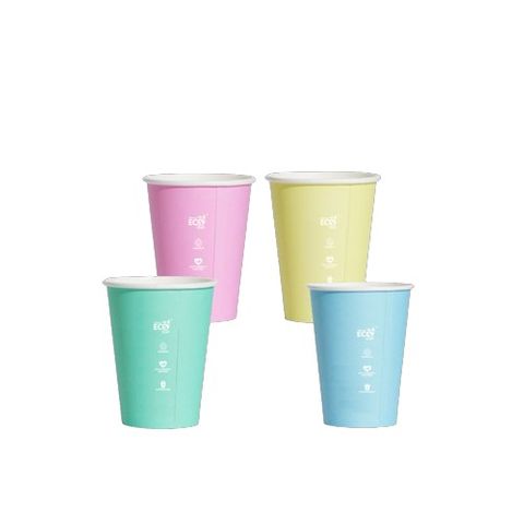 8oz Aqueous Single Wall Cup - Pastel