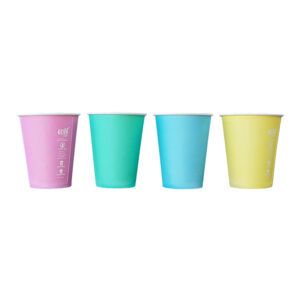 8oz Aqueous Single Wall Cup - Pastel