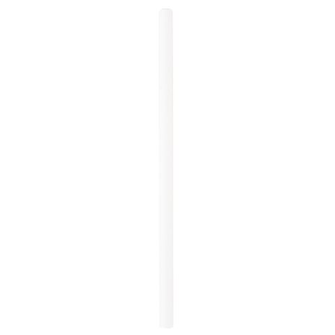 3 Ply Paper Cocktail Straw - White