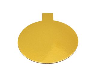 80mm  Round Gold Foil Board