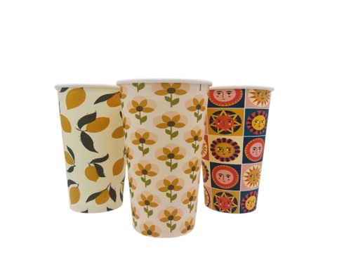 10oz Aqueous Single Wall Hot Cup - Cafe