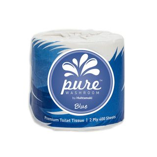 Pure 2 Ply 400 Sheet Toilet Tissue